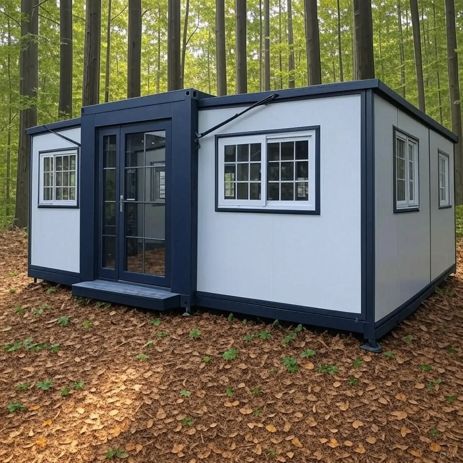 Sustainable Living Home - Casa Container Moderna da 20 Piedi,
