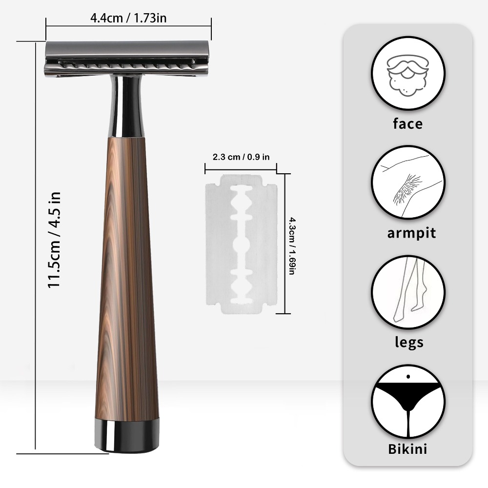 Rasoio di Sicurezza a Doppia L - Safety Razor Handle recensione e prezzo